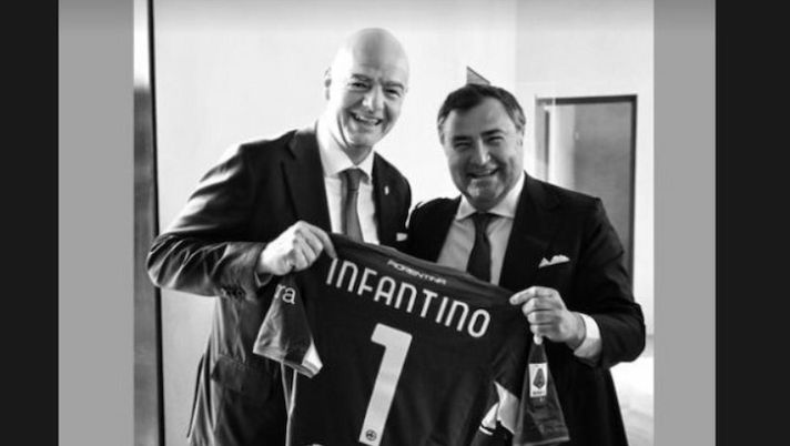 Infantino e il cordoglio per Barone: “Il mondo del calcio ti perde troppo presto” - immagine 1