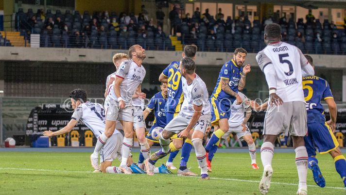Verona verso Napoli, l’allenamento Verona verso Napoli, l’allenamento