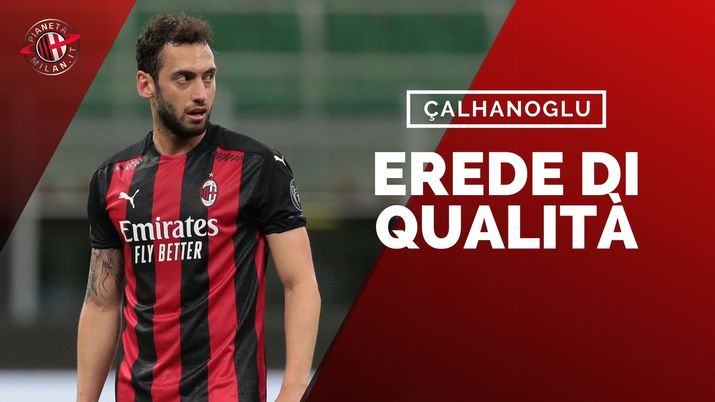 Hakan Calhanoglu (centrocampista AC Milan), potrebbe andare via a parametro zero nel calciomercato estivo | Milan News (Getty Images) 