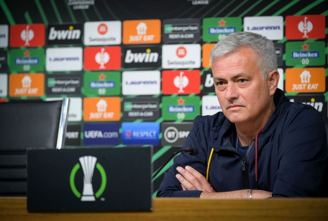 La conferenza stampa di Mourinho e Abraham – FOTO GALLERY - immagine 5