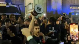 Gevi Napoli a Palazzo San Giacomo, entusiasmo alle stelle per la squadra con la Coppa