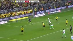 VIDEO/ Dortmund, pallate sul Wolfsburg. Alla fine Reus fa centro