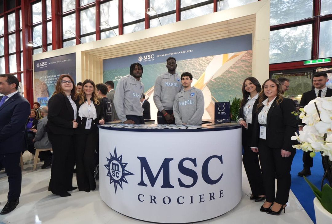 GeVi Napoli presente allo stand MSC per il BMT: ecco gli scatti dell'evento