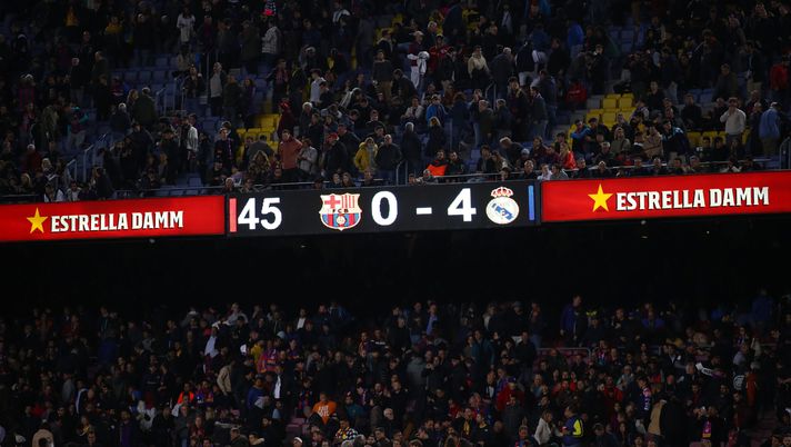 Il Barça perde il Clasico e il Camp Nou canta: “Messi, Messi…” - immagine 1