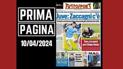 Prima pagina Tuttosport: “Juve, non solo Felipe Anderson: Zaccagni c’è”