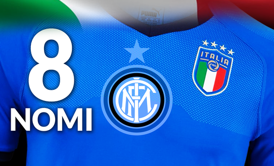 Inter News - Otto nomi dalla Nazionale Azzurra Inter News - Otto nomi dalla Nazionale Azzurra