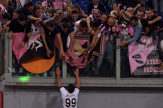 31-05-2015, Roma-Palermo: Belotti segna, i rosa vincono. Ultimo gol in Serie A con il Palermo per Belotti   31-05-2015, Roma-Palermo: Belotti segna, i rosa vincono. Ultimo gol in Serie A con il Palermo per Belotti