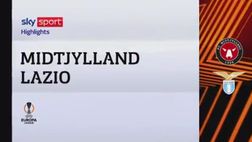 Europa League, Midtjylland-Lazio 5-1: i gol e gli highlights | VIDEO
