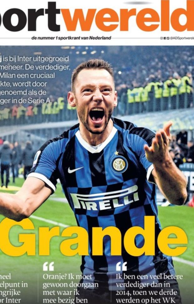 Il grande De Vrij: parole e musica di un quotidiano olandese! Il grande De Vrij: parole e musica di un quotidiano olandese!