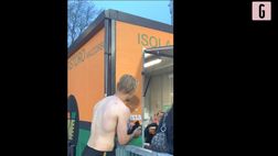 VIDEO / Pohjanpalo segna 4 gol, poi la birra in campo!