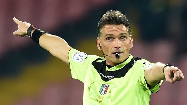 L'arbitro Massimiliano Irrati (credits: GETTY Images) 