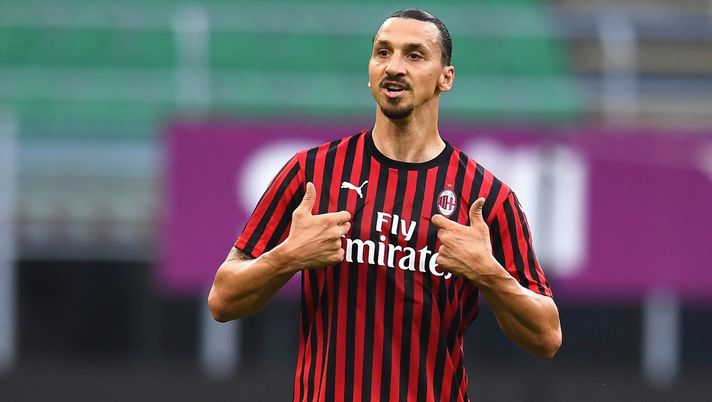 Zlatan Ibrahimovic, attaccante del Milan (credits: GETTY Images) 
