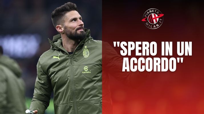 Olivier Giroud attaccante AC Milan