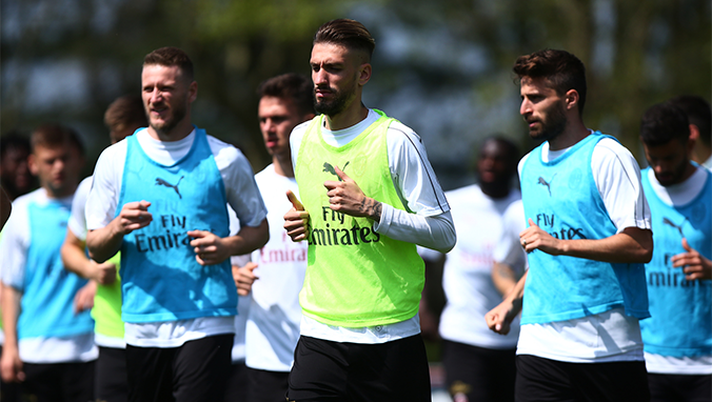 Un'immagine di un allenamento del Milan a Milanello (credits: acmilan.com) Un'immagine di un allenamento del Milan a Milanello (credits: acmilan.com)