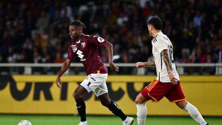 Torino, infortunio al bicipite femorale destro per Tameze: non ci sarà contro la Roma - immagine 1