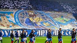 Oviedo, in scivolata negli spogliatoi per festeggiare il derby vinto