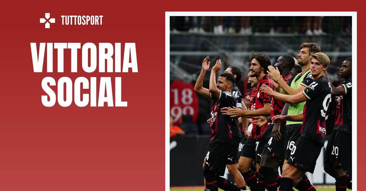 Milan, l’entusiasmo corre sui social: i post dopo il 4 2 all’Udinese
