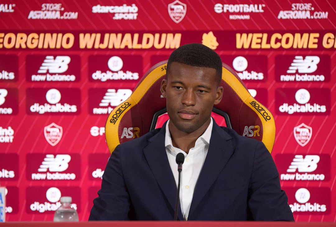 La conferenza stampa di presentazione di Wijnaldum – FOTO GALLERY - immagine 5