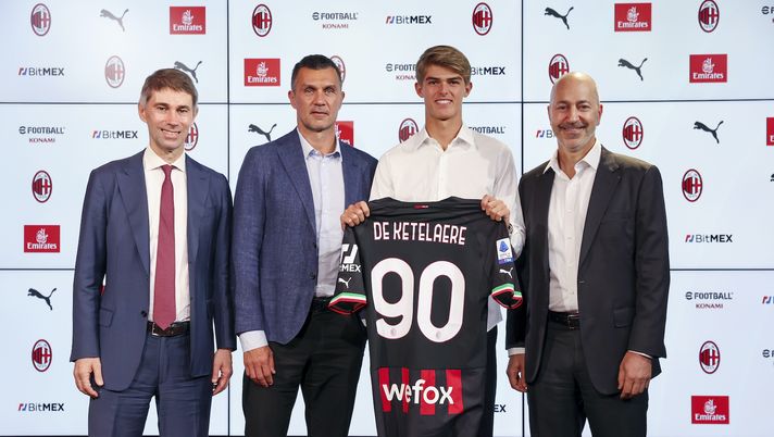 Charles De Ketelaere AC Milan Calciomercato Milan