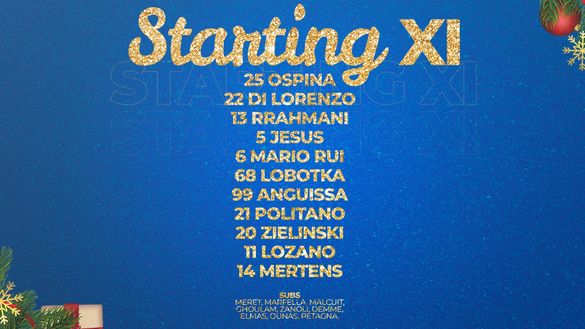 Napoli-Spezia, le formazioni ufficiali: gioca Mertens! Elmas parte dalla panchina- immagine 2
