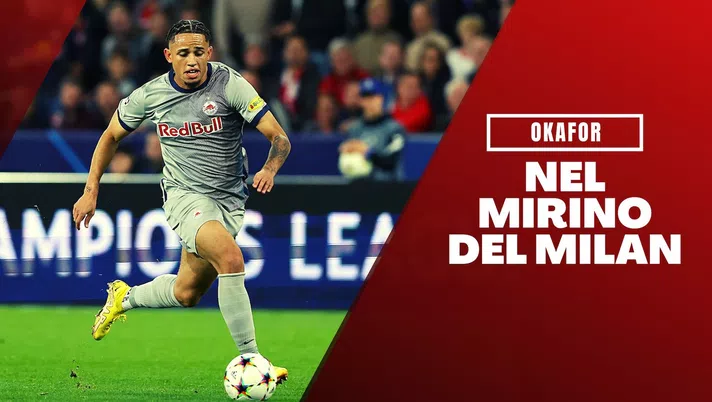 Noah Okafor RB Salisburgo Calciomercato AC Milan