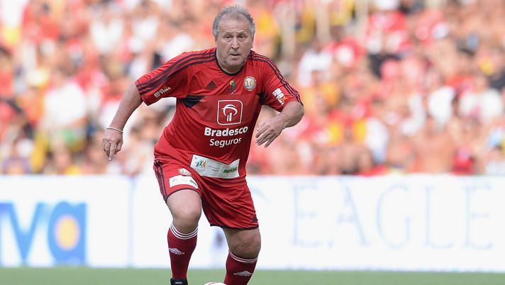 RIO DE JANEIRO, BRAZIL - DECEMBER 28: Brazilian former football star Zico in action during a charity football match organized by former Brazilian national team player Zico, at Maracana stadium on December 28, 2013 in Rio de Janeiro, Brazil. (Photo by Buda Mendes/Getty Images) RIO DE JANEIRO, BRAZIL - DECEMBER 28: Brazilian former football star Zico in action during a charity football match organized by former Brazilian national team player Zico, at Maracana stadium on December 28, 2013 in Rio de Janeiro, Brazil. (Photo by Buda Mendes/Getty Images)