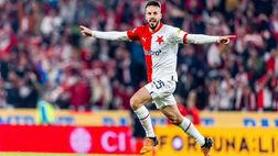 Poker contro lo Sparta: lo Slavia vince il derby di Praga e balla sotto la curva…