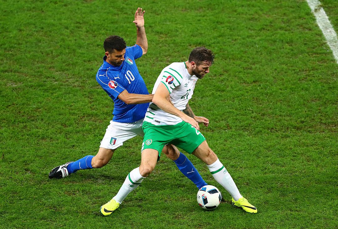  during the UEFA EURO 2016 Group E match between Italy and Republic of Ireland at Stade Pierre-Mauroy on June 22, 2016 in Lille, France. 