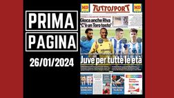 Prima pagina Tuttosport: mercato Juve e l’addio di Boban alla UEFA