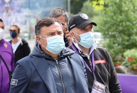  GERMOGLI PH: 19 LUGLIO 2021 MOENA TR RITIRO ESTIVO DELLA FIORENTINA CALCIO ALLENAMENTO MATTINA NELLA FOTO JOE BARONE INAUGURA IL VIOLA VILLAGE 