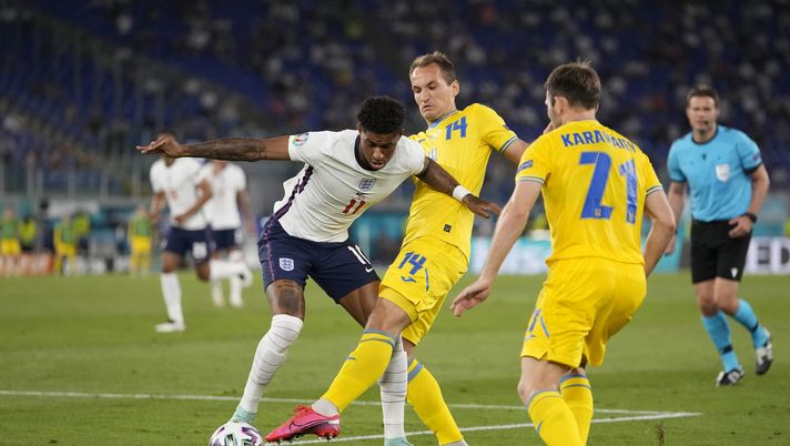 Ucraina-Inghilterra, quarto di finale di Euro 2020 (Getty Images) 