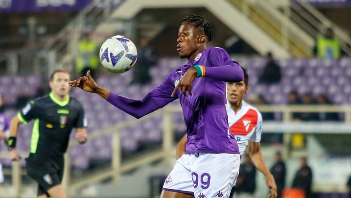 GERMOGLI PH: 7 DICEMBRE 2022 FIRENZE STADIO ARTEMIO FRANCHI PARTITA AMICHEVOLE TRA FIORENTINA VS ALWAYS READY NELLA FOTO KOUAME' Kouame: “Qui chiudo il cerchio, ora trascino la Fiorentina in Conference” - immagine 1