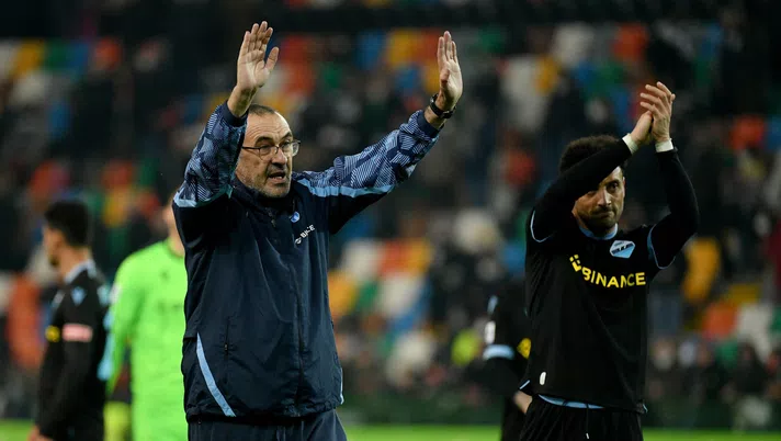 Sarri e Felipe Anderson