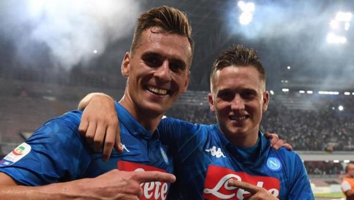 In Polonia si rivede un po’ di Napoli: la riunione di Milik e Zielinski 