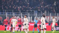 Roma grigia: poche luci a San Siro