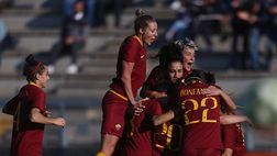 La Coppa Italia femminile è della Roma: primo storico trofeo per le giallorosse