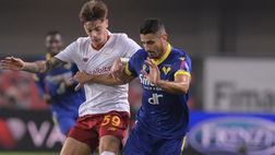 Verona-Roma, Faraoni: “Ci manca sempre qualcosa, ma meritavamo di più”