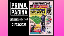 Prima pagina Gazzetta dello Sport: “Un’Inter in uscita”