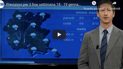 METEO FRIULI Le previsioni Osmer per il weekend (VIDEO)