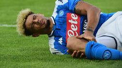 Napoli, tegola Malcuit: rottura del crociato e del menisco