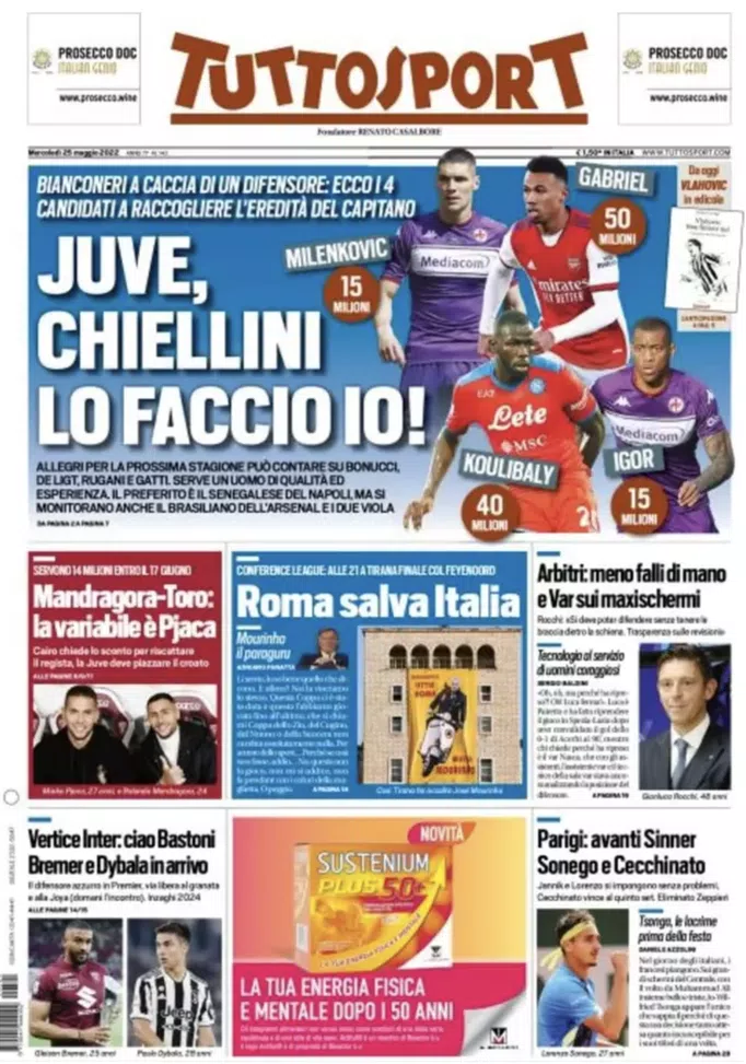 prima pagina