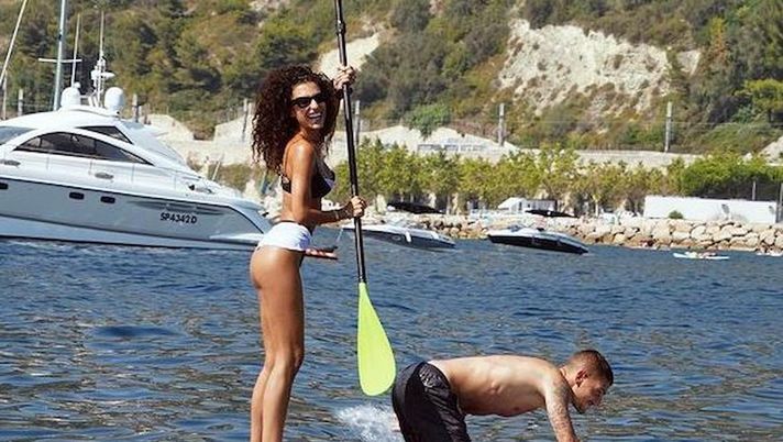 Una delle foto pubblicate sui social dalla modella sul suo profilo Instagram Una delle foto pubblicate sui social dalla modella sul suo profilo Instagram