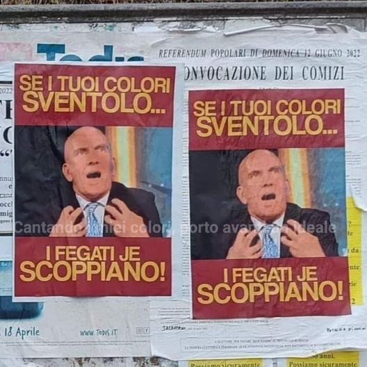 Roma campione, spuntano i santini sfottò per Di Canio: “I fegati je scoppiano” Roma campione, spuntano i santini sfottò per Di Canio: “I fegati je scoppiano” - immagine 1