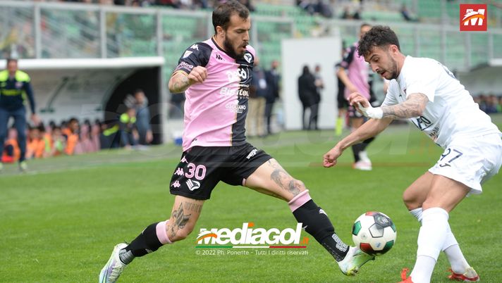 Monopoli-Palermo 0-1: rosa solidi e concreti, Valente firma il vantaggio palermo