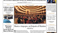 Prima Pagina, La Repubblica-Palermo: “Verso l’arancione da lunedì”