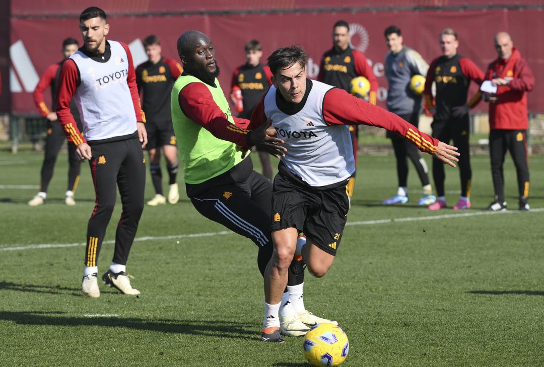 Roma, allenamento a Trigoria: Sanches gioca la partitella  FOTO GALLERY - immagine 4