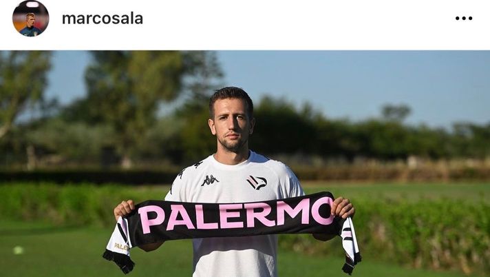 FOTO Palermo, Sala: “Felice di stare qua, storia di questo club si respira ovunque” palermo