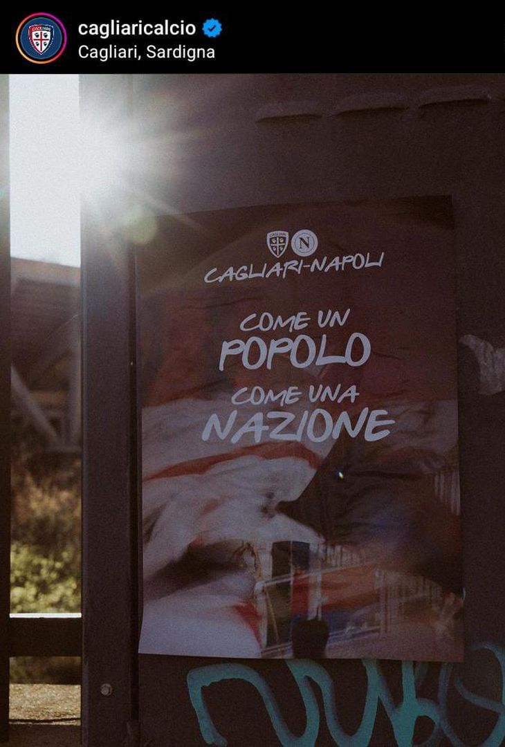 GALLERY “Cagliari-Napoli, non una partita qualunque”, lo slogan lanciato dai sardi - immagine 4