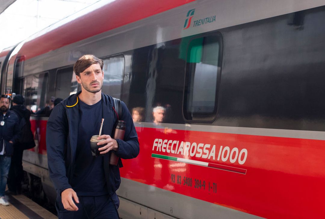 Termini, la Roma parte per Napoli – FOTO GALLERY - immagine 4