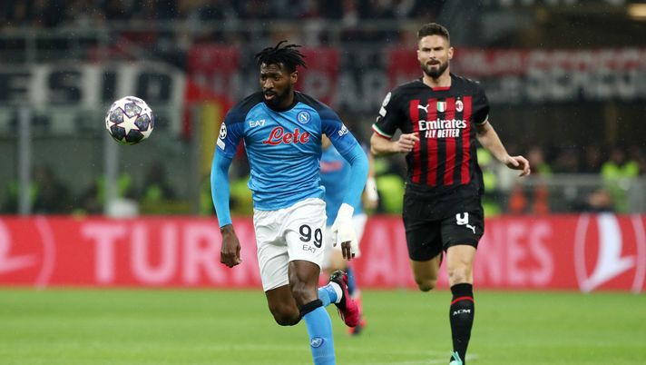 Olivier Giroud AC Milan Milan-Napoli Champions League 2022-2023